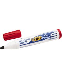 BIC valkotaulukynä 1,5mm punainen pyöreä kärki
