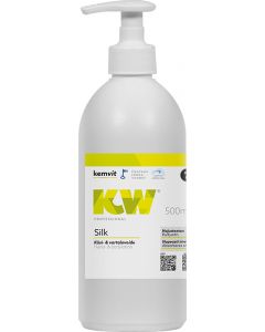 KW Silk käsi- ja vartalovoide hajusteeton 500ml pumppupullo