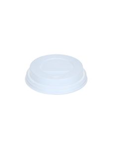 Kansi 250ml kuumakupille valkoinen 100kpl 8cm halkaisija
