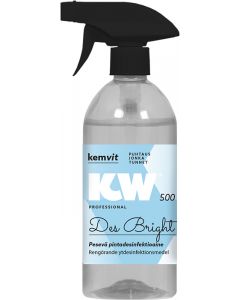 KW Des Bright pesevä pintadesinfektioaine spray 500ml