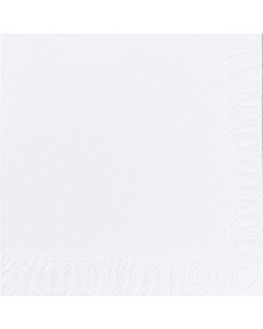 Duni lautasliina valkoinen 24x24cm 1/4 1-krs 6000kpl