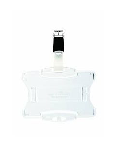Durable 8118 nimikekorttipidin kirkas