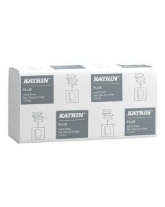 Katrin Plus Non Stop M käsipyyhe 2-krs Z-taitto valkoinen 2835ark (leveämpi arkki)