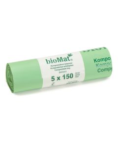 BIOMAT® biojätesäkki 150L 750x1150x0,03 5kpl