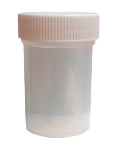 Näytepurkki 60ml (38x64 mm) PP kierrekansi 300kpl