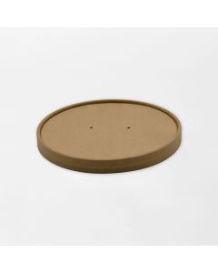 Kansi kartonkikulholle 1100-1800ml ruskea 150kpl (370620, 37621)