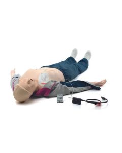 Laerdal Resusci Anne Advanced SkillTrainer QCPR AED IV Arm Left ShockLink potilassimulaattori