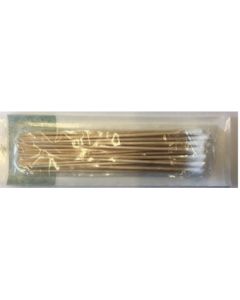 Vanutikku puuvarrella steriili 15cm 25kpl
