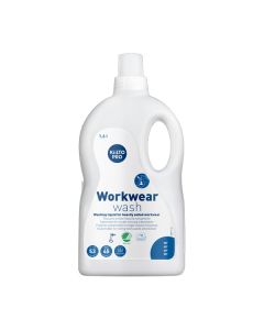 Kiilto Pro Workwear Wash ty&ouml;vaatepesuneste 1,6L hajusteeton