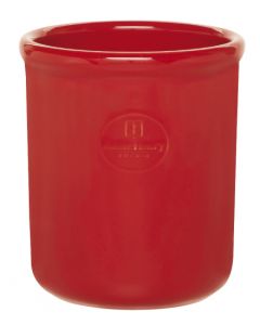 Ruukku 1,35L punainen kivikeramiikka  ø 13cm