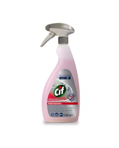 Cif Pro Formula 4in1 desinfioiva puhdistusaine saniteettitiloille 750ml