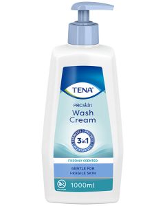 TENA ProSkin Wash Cream pesuvoide 1L pumppupullo