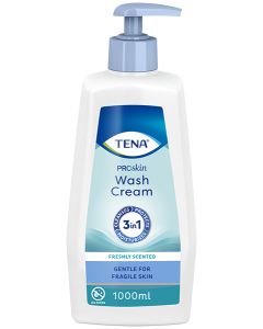 TENA ProSkin Wash Cream pesuvoide 1L pumppupullo