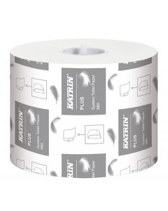 Katrin Plus System Toilet 680 wc-paperi 2-krs valkoinen 36rll