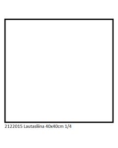 Lautasliina valkoinen 40x40cm 1/4 2-krs 3000kpl