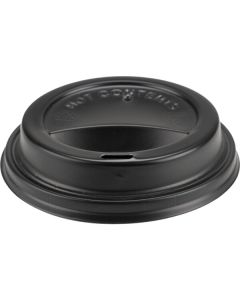 GASTRO Kansi 360ml kuumakupille musta 90mm 100kpl