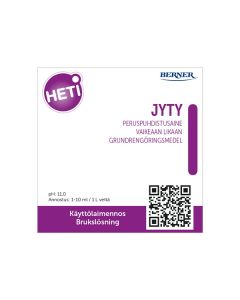HETI Jyty 1L etikettitarra käyttöliuospulloon