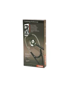 Classic kardiologinen stetoskooppi musta