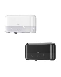 Tork T7 Twin OptiServe® annostelija mid-size wc-paperille musta
