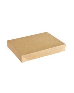 Duni kansi Viking® Brick-rasialle ruskea paperi/PE 200x140x30mm 300kpl