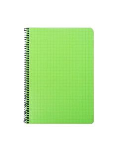Kierrevihko muovikansi A5/80 lime