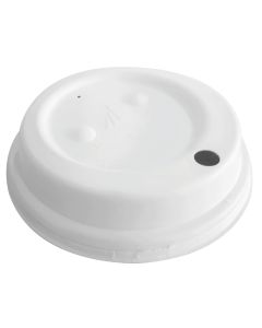Kuitukansi kuumakupille valkoinen 90mm 300-500ml kupeille 50kpl