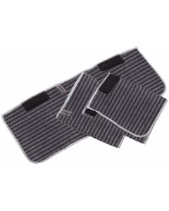 TASKI Compactpyyhe mikrokuitua + nauhat 64x32cm harmaa (7519091)