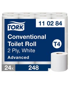 Tork T4 Advanced wc-paperi 2-krs valkoinen 35,00m/24rll