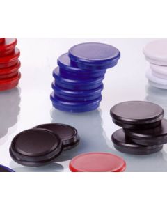 Magneetti 25mm musta 10kpl