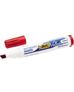 BIC valkotaulukynä 3,7-5,5mm punainen viistokärki