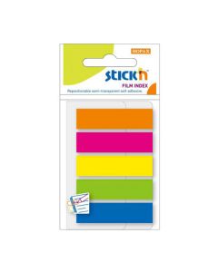 Stick´n teippimerkki neon värilajitelma 5x25kpl