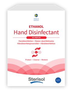 Sterisol® käsihuuhdegeeli etanoli 12x700ml