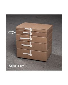 Arkistolaatikko A4 VP1 4cm nappi/nauha arkistokelpoinen 50kpl