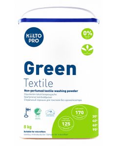 Kiilto Pro Green Textile kirjopyykinpesujauhe 8kg hajustamaton