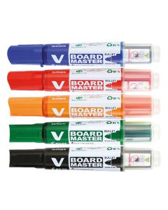 Pilot V Board Master taulutussi 5 väriä 2,3mm pyöreä kärki