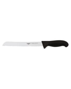 Leipäveitsi 21cm musta muovikahva