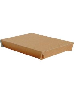 Grillirasian kansi ruskea kartonki 150x210x28mm 250kpl