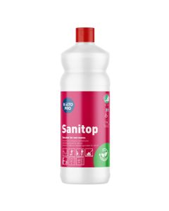 Kiilto Pro Sanitop hajustamaton 1L puhdistusaine saostumien poistoon