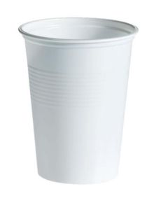 Huhtamäki muovipikari 190ml valkoinen 100kpl