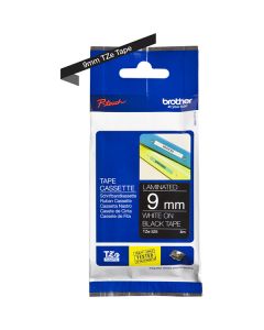 Brother P-Touch TZe325 tarrakasetti 9mm/8m valkoinen/musta