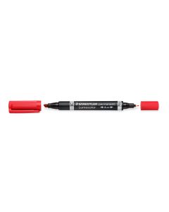 STAEDTLER® duo 348 huopakynä F+M-kärki punainen