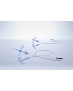 VACUETTE® EVOPROTECT turvasiipineula luer adapteri 23G neula ETW 30 cm letku 60 kpl