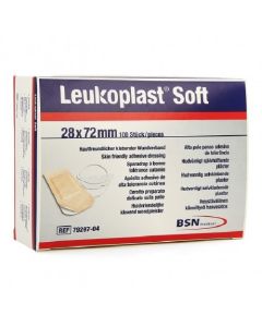 Leukoplast soft kangaslaastari 30 x 72mm 100kpl