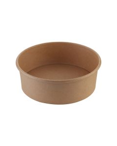 Kartonkikulho ruskea 1100ml 400kpl