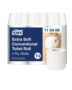 Tork T4 Premium Extra Soft wc-paperi 4-krs valkoinen 18,8m/42rll