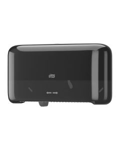 Tork T7 Twin OptiServe® annostelija mid-size wc-paperille musta