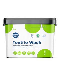 Kiilto Pro Textile Wash kirjopyykinpesujauhe 8kg hajusteeton