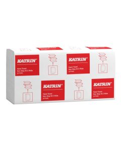 Katrin k&auml;sipyyhe Non Stop M2 2-krs valkoinen 3360 ark (leve&auml;mpi arkki)