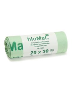 BIOMAT® biojätepussi 30L 500x500x0,016 20kpl