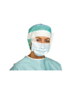 Barrier kasvosuoja visiirillä sininen IIR korvalenkeillä 50kpl